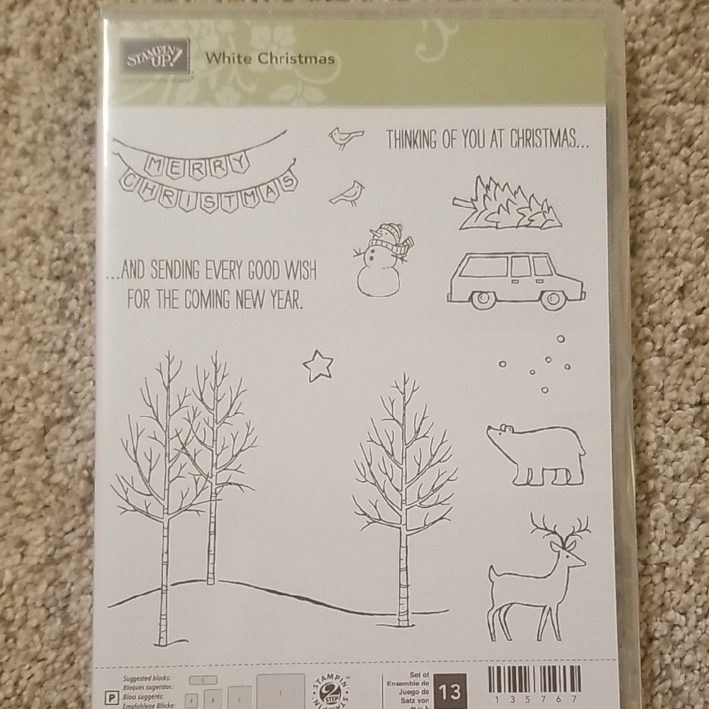 Stampin' Up! White Christmas Stamp Set